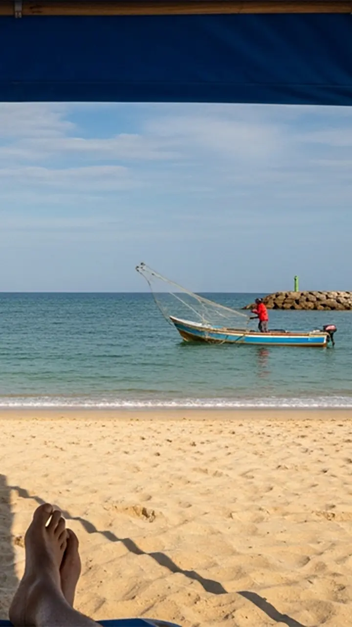 Descanso en la playa