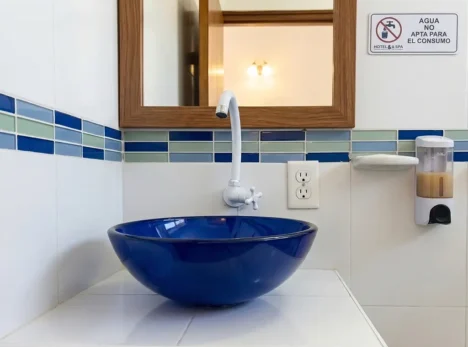 Bathroom at the Portoalegre Coveñas Hotel
