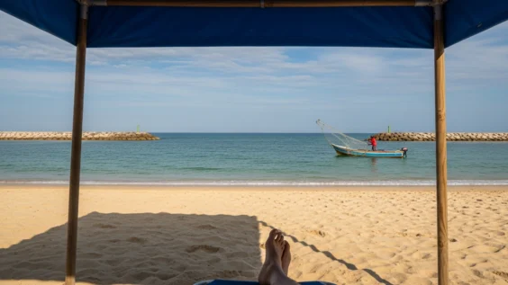 Hotel Portoalegre - Pescador en la Playa